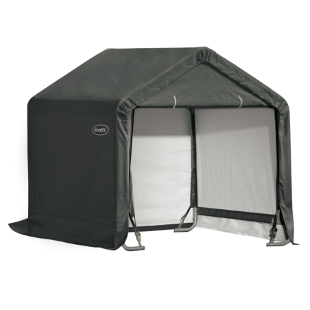Shelter Logic Scotts 6x6x6 Storage Shed Kit Green Peak - (70491)