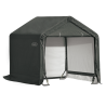 Shelter Logic Scotts 6x6x6 Storage Shed Kit Green Peak - (70491)