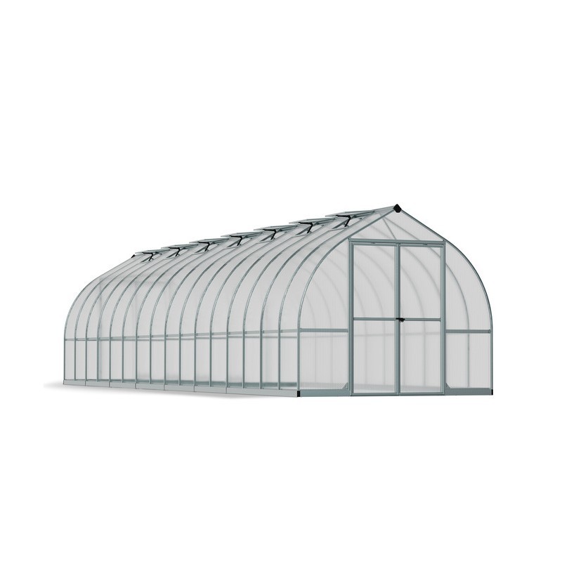 ゴヤール Palram - Canopia Bella 8 x 32 Greenhouse - Silver (HG5432)