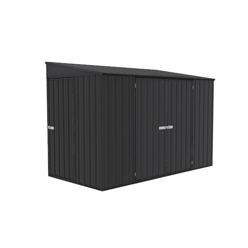 Absco-Durango 10 x 5 Metal Bike Shed - Monument (AB1150)