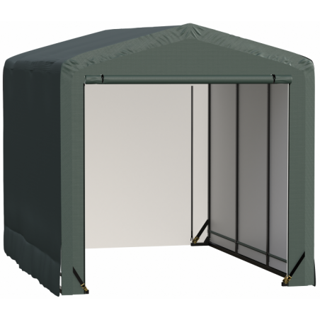 Shelterlogic ShelterTube 10x14x10 Garage Kit Wind and Snow Load Rated - Green (SQAACC0104C01001410)