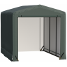 Shelterlogic ShelterTube 10x14x10 Garage Kit Wind and Snow Load Rated - Green (SQAACC0104C01001410)