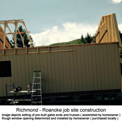 Best Barns Handcrafted Homestead XL 16x28 Wood Shed Kit (HHOMND28)
