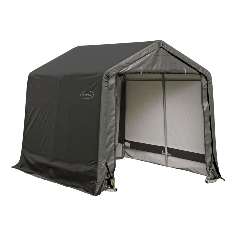 Shelterlogic Scotts 8x8x8 Storage Shed Kit Green Peak - (70494)