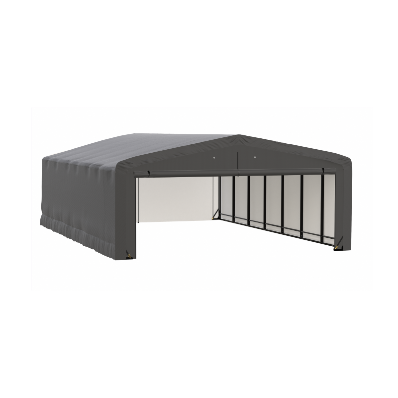 Shelterlogic ShelterTube 20x32x10 Garage Kit Wind and Snow Load Rated - Gray (SQAADD0103C02003210)