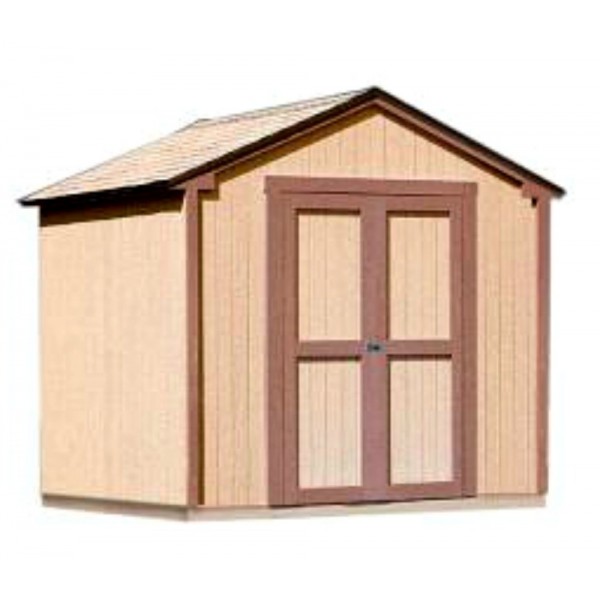 Handy Home Kingston 8x8 Wood Storage Shed Kit (18275-4)