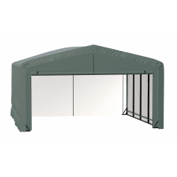 Shelterlogic ShelterTube 20x18x12 Garage Kit Wind and Snow-Load Rated - Green (SQAADD0104C02001812)