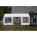 Shelter Logic 10x20 Party Tent Kit w/ Enclosure - White (25890)