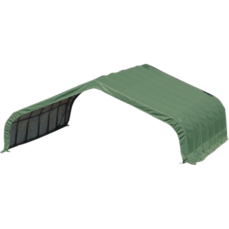 ShelterLogic 22x24 Run-In Shelter Kit - Green (58542) ShelterLogic 22x24 Run-In Shelter Kit - Green (58542)