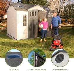 Lifetime 10' x 8' Garden Storage Shed (60095)