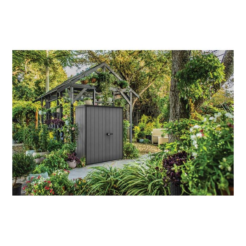Keter Cortina Alto Storage Shed - Graphite (255123)