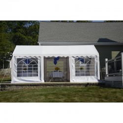 Shelter Logic Enclosure Kit for 10x20 Party Tent - White (25897)