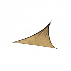 Shelter Logic 12ft Triangle Shade Sail - Sand (25720)