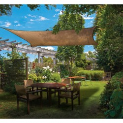 ShelterLogic 16x16 Square Shade Sail - Sand (25732)