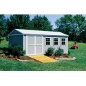 Handy Home Somerset 10x18 Wood Storage Shed Kit (18416-1)