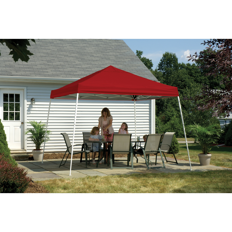 ShelterLogic 12x12 Slant Leg Pop-up Canopy Kit - Red (22545)