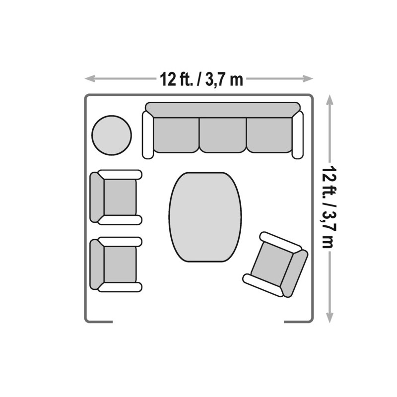 ShelterLogic 12x12 Straight Leg Pop-up Canopy - Red (22539)