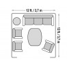 ShelterLogic 12x12 Straight Leg Pop-up Canopy - Red (22539) ShelterLogic 12x12 Straight Leg Pop-up Canopy - Red (22539)