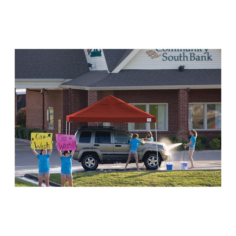 ShelterLogic 12x12 Straight Leg Pop-up Canopy - Red (22539)