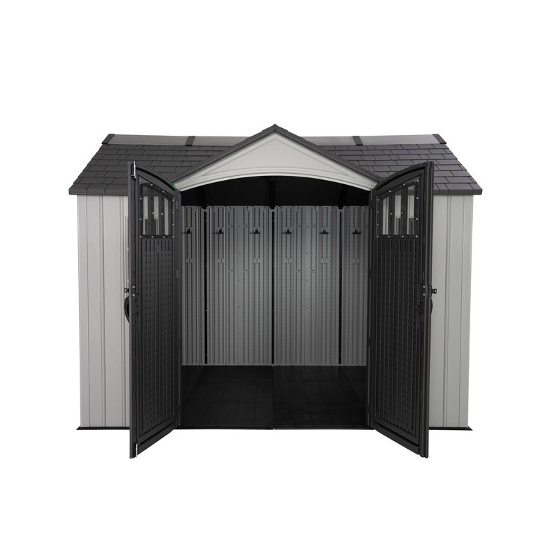 Lifetime 10x8 Side Entry Outdoor Storage Shed Kit (60466)