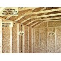 Sierra 12x24 Wood Storage Garage Shed Kit - ALL Pre-Cut (sierra_1224)