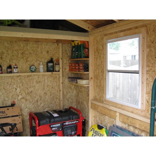 Handy Home Cumberland 10x8 Economical Wood Storage Shed 