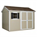 Handy Home Avondale 10x8 Wood Storage Shed Kit with Floor and Window (18242-6)