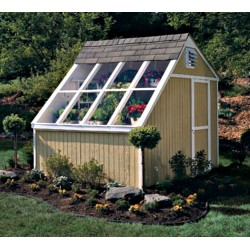 Handy Home Phoenix 8x10 Solar Shed Greenhouse Kit w/ Floor (18160-3)