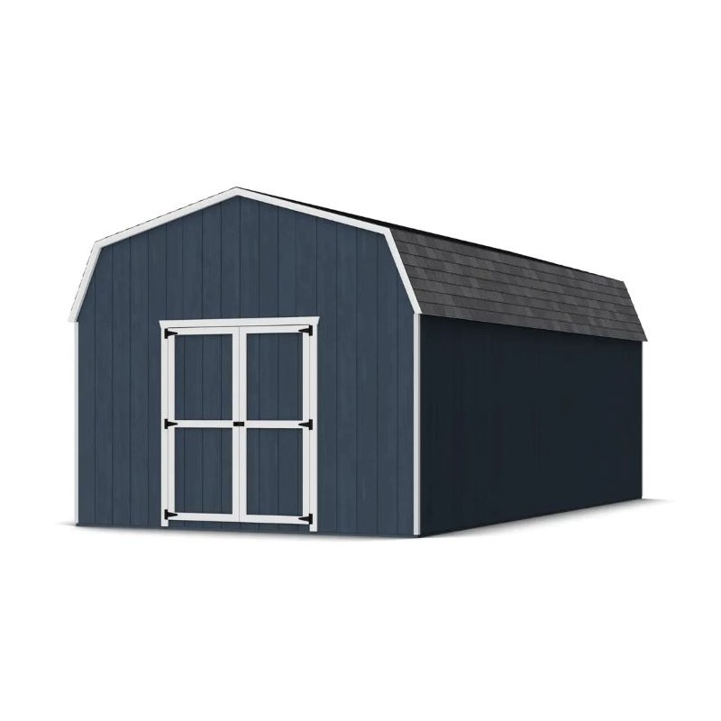 Little Cottage Co. 12x24 Value Gambrel Barn Shed Kit w/ 6' Sidewalls (12x24 c-6-PC)