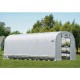 Shelter Logic 12x24x8 GrowIT Heavy Duty Greenhouse Kit w/ Zipper Door - Translucent (70593)