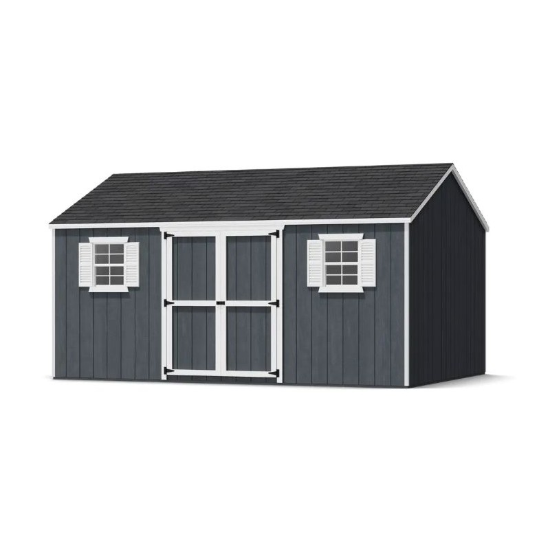 Little Cottage Co. Value Workshop 12x16 Wood Shed Kit (12x16-VWS-WPC)