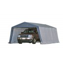Shelter Logic 12x20x8 Peak Style Shelter Kit  Grey 62790