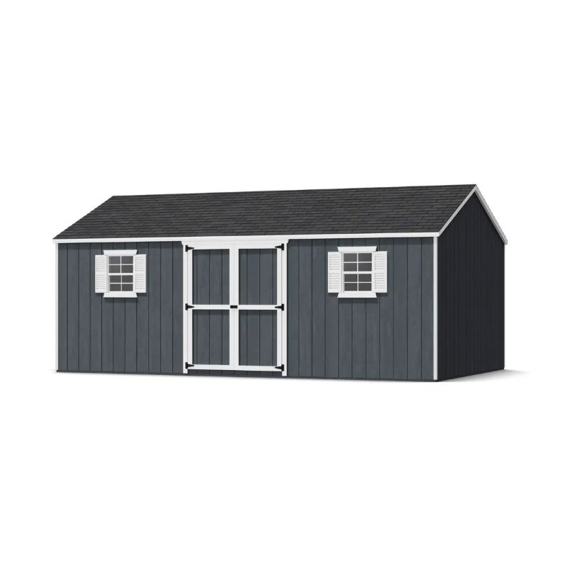 Little Cottage Co. Value Workshop 12x20 Wood Shed Kit (12x20 VWS-PC)