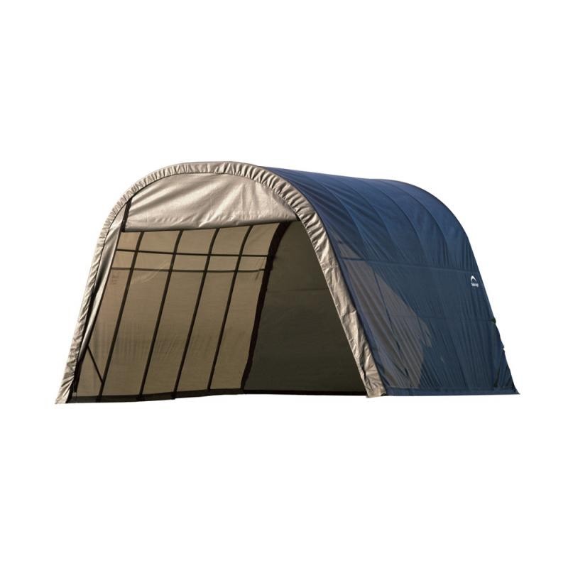 Shelter Logic 13x20x10 Round Style Shelter Kit - Grey (73332)