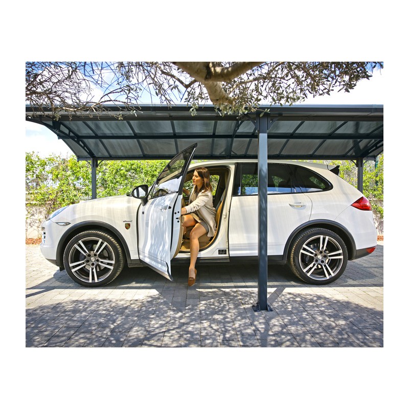 Palram – Canopia 16x12 Arcadia 5000 Metal Carport Kit (HG9100)