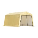 Shelter Logic 10X15x8 Auto Shelter Kit Peak Style Frame - Sandstone (62681)