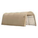 Shelter Logic 10x20x8 ft Round Style Auto Shelter Kit - Sandstone (62684)