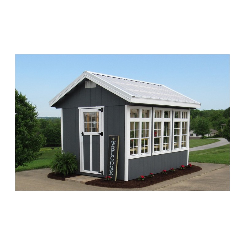 EZ-Fit Shed 8x8 Greenhouse Kit (ez_greenhouse88)
