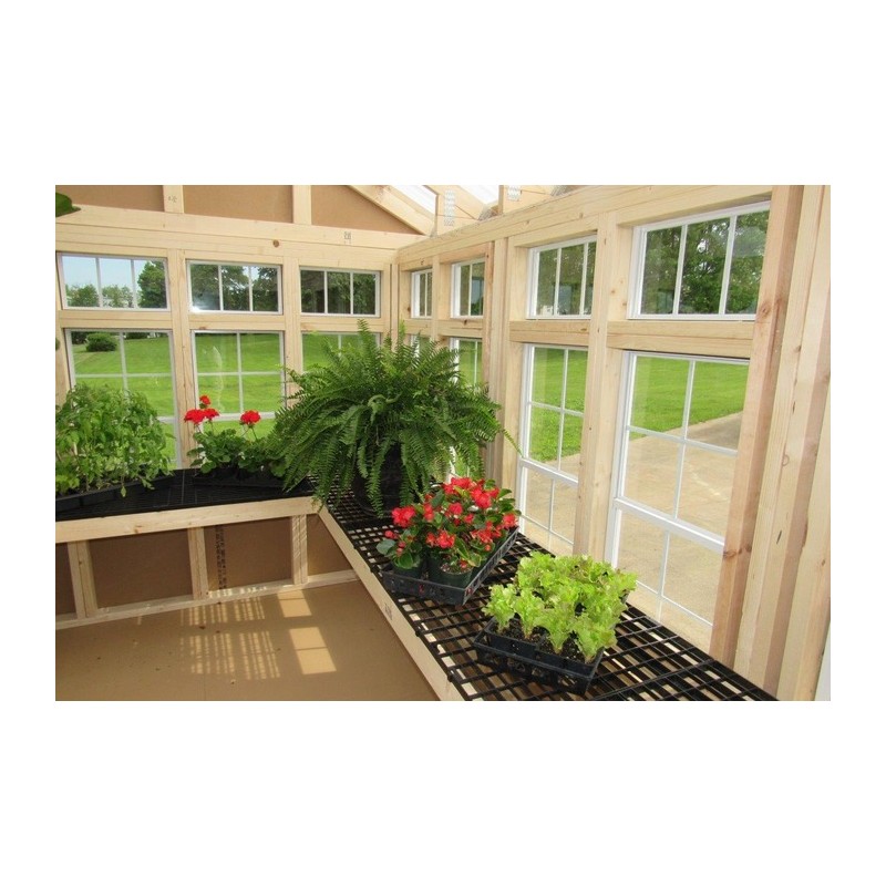 EZ-Fit Shed 10x14 Greenhouse Kit (ez_greenhouse1014)