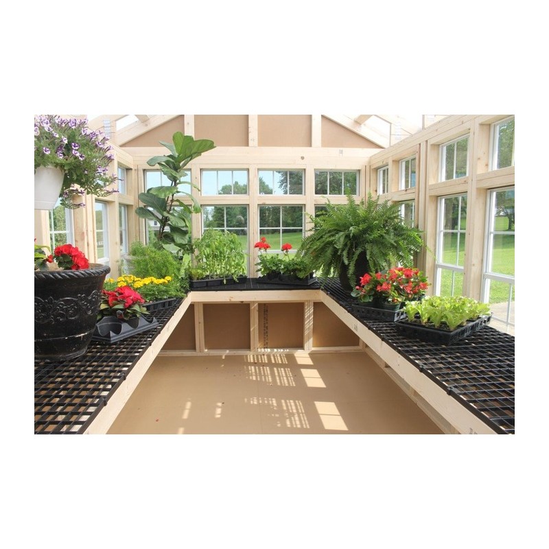 EZ-Fit Shed 10x14 Greenhouse Kit (ez_greenhouse1014)