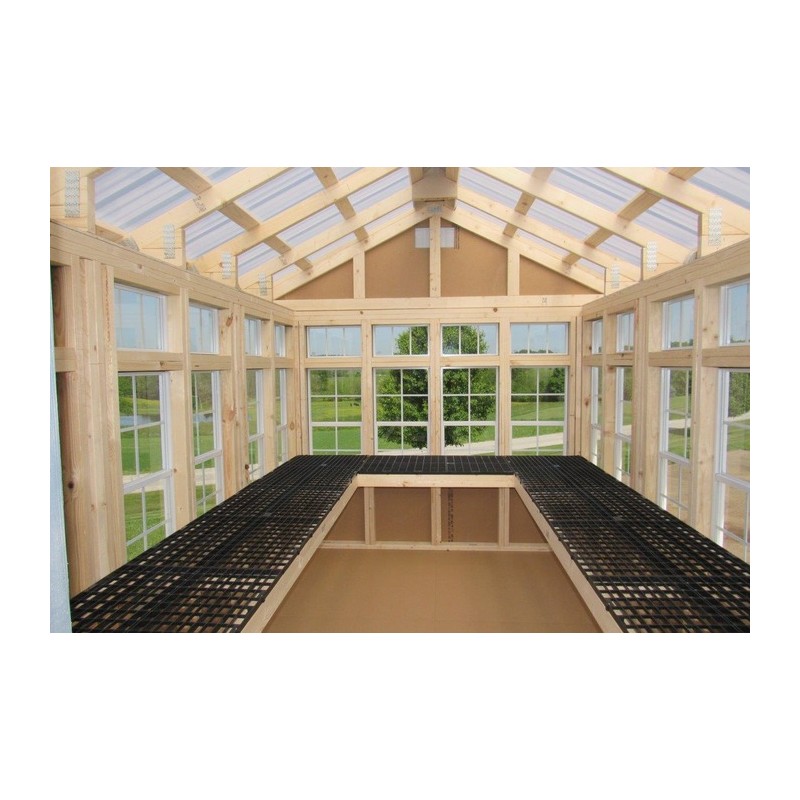 EZ-Fit Shed 10x14 Greenhouse Kit (ez_greenhouse1014)