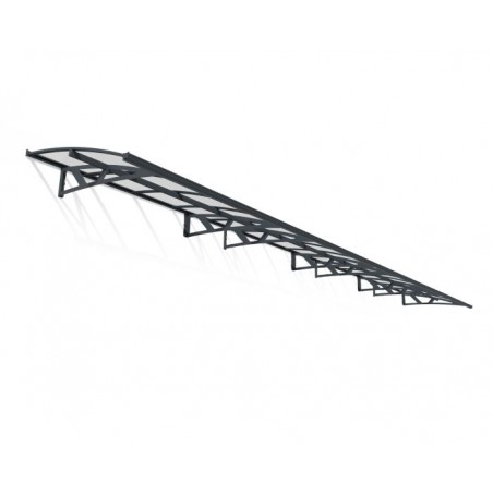 Palram – Canopia Amsterdam 8920 29' x 5' Awning Kit - Gray/Clear (HG9579)