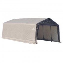 Shelter Logic 12x20x8 Peak Style Shelter Kit - Grey (71434)