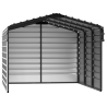 Arrow 3-Sided 10x20x9 Galvanized Steel Enclosure Carport Kit - Charcoal (CPHC102009ECL3) Arrow 3-Sided 10x20x9 Galvanized Steel Enclosure Carport Kit - Charcoal (CPHC102009ECL3)