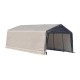 Shelter Logic 13x20x10 Peak Style Instant Garage Kit - Grey (73432)
