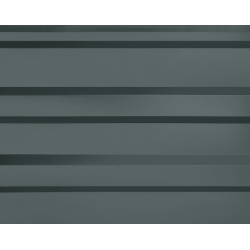Arrow Steel Carport 12x9 Rear Wall Kit - Charcoal (ECL1209CCXR)