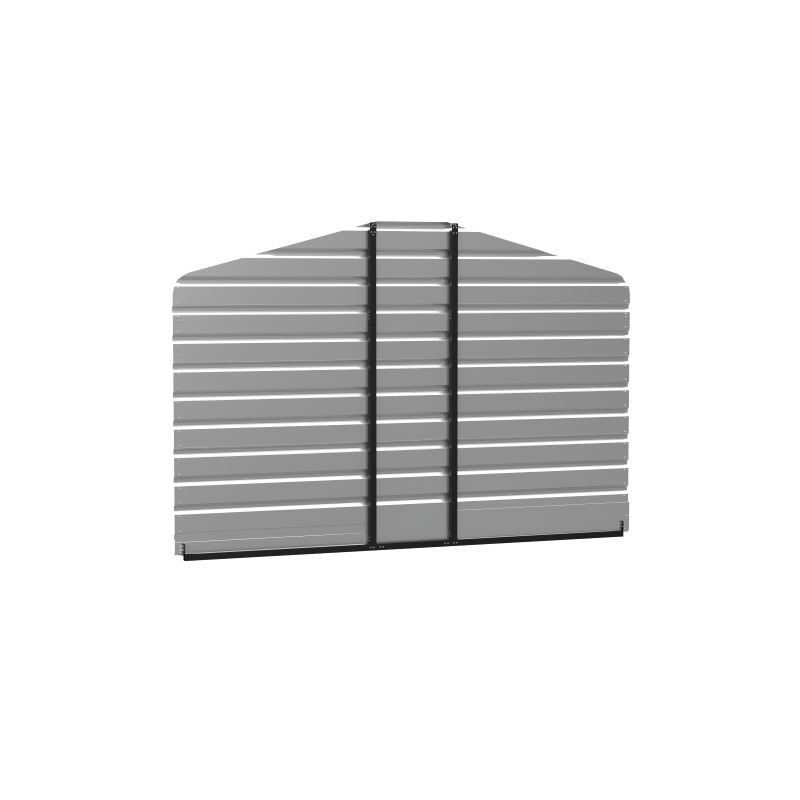 Arrow Steel Carport 12x9 Rear Wall Kit - Charcoal (ECL1209CCXR)