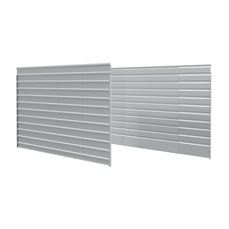 Arrow 20x9 Steel Carport 2 Sides Wall Kit - Eggshell (ECL2009EGX2)