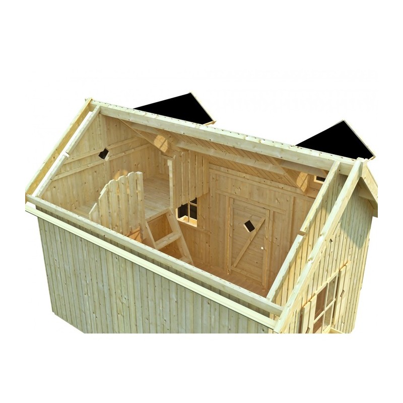 Palmako 9x6 Marie Wood Playhouse Kit (EL16-1929)