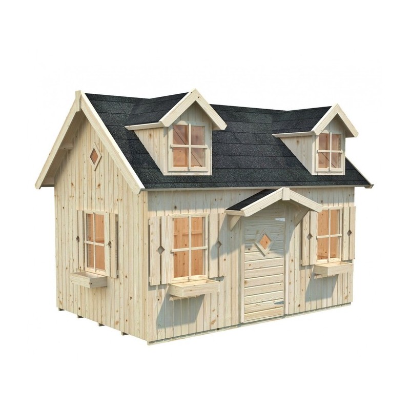 Palmako 9x6 Marie Wood Playhouse Kit (EL16-1929)